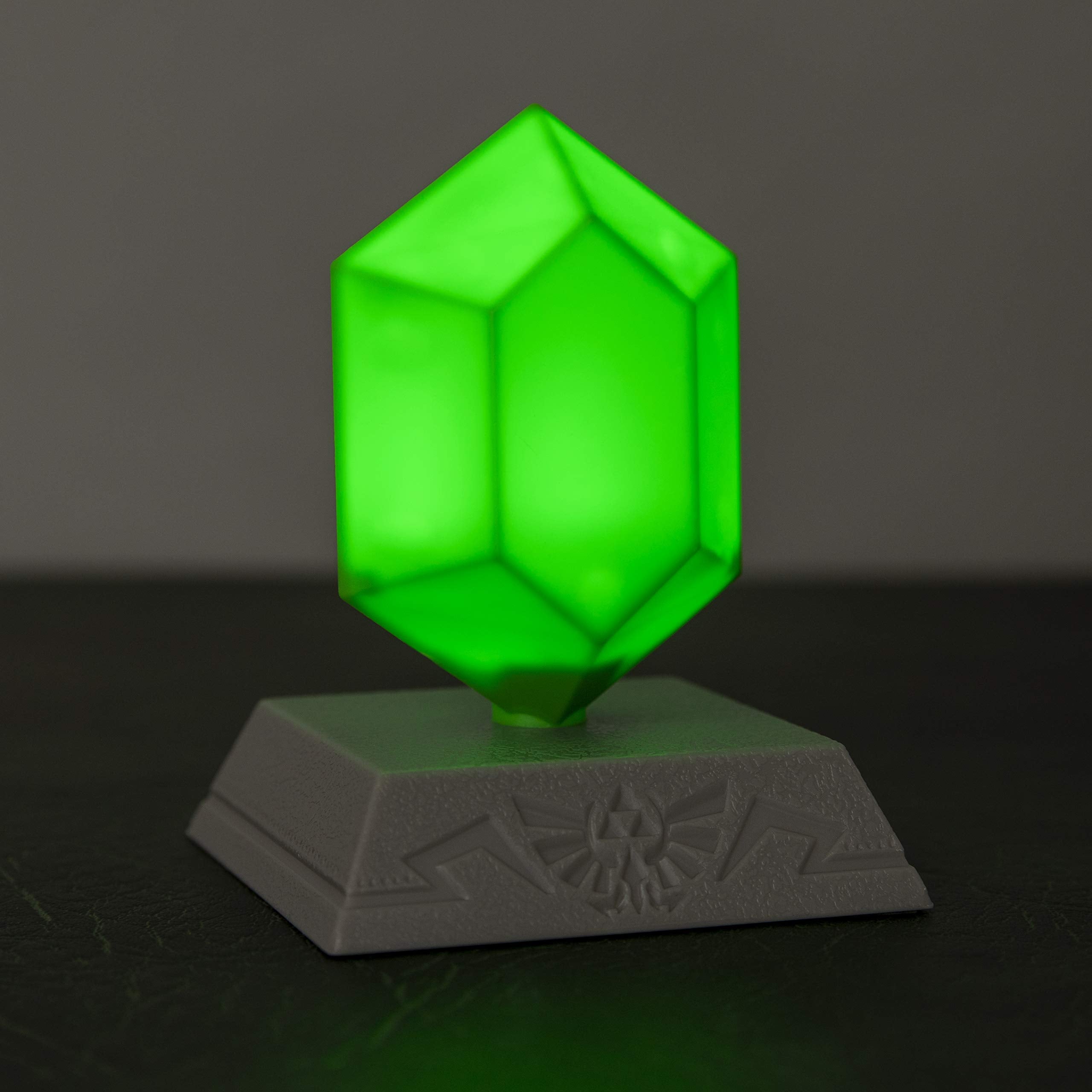 Zelda - Green Rupee 3d Mini Light - 10cm : P.Derive Zelda - Green Rupee 3d Mini Light - 10cm : P.Derive